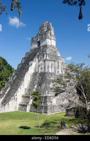 Guatemala, Petén Provinz, Tikal National Park, Tempel ich Stockfoto