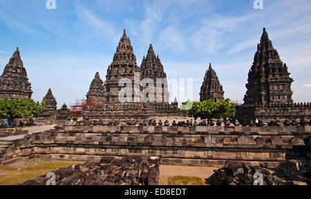 Prambanan-Tempel, Java Indonesien Stockfoto