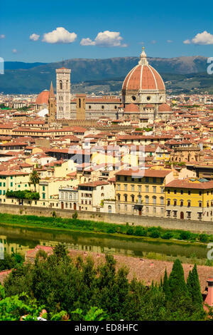 Duome: Santa Maria del Fiore - Florenz, Italien Stockfoto