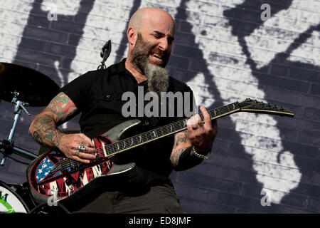 Bravalla Festival 2014 - Performances mit: Scott Ian, Anthrax wo: Norrköping, Schweden bei: 29. Juni 2014 Stockfoto