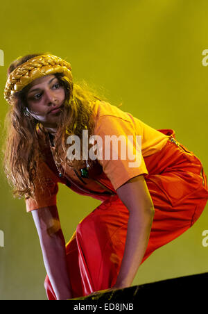 Bravalla Festival 2014 - Performances mit: M.I.A wo: Norrköping, Schweden bei: 29. Juni 2014 Stockfoto