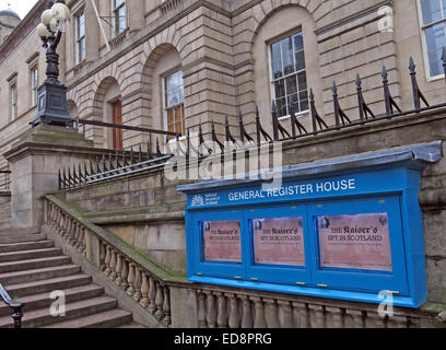 Allgemeine Register House, Edinburgh, Scotland, UK Stockfoto