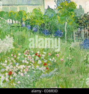 Vincent Van Gogh, Daubigny Garten. 1890. Post-Impressionismus. Öl auf Leinwand. Van Gogh Museum, Amsterdam, Niederlande. Stockfoto