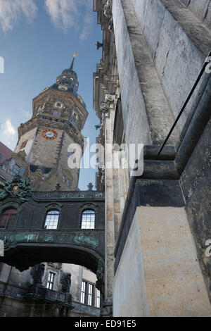 Hofkirche Stockfoto