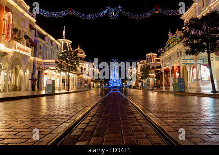 Main Street USA - Paris Stockfoto