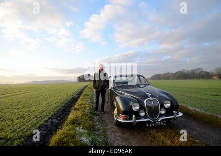 S Typ Jaguar 3.4 1967 Stockfoto