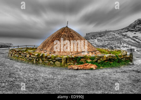 Isle of Lewis, Insel Harris, Berneray, Northa und South Uist, Eriskay, Barra und Vatersay Stockfoto