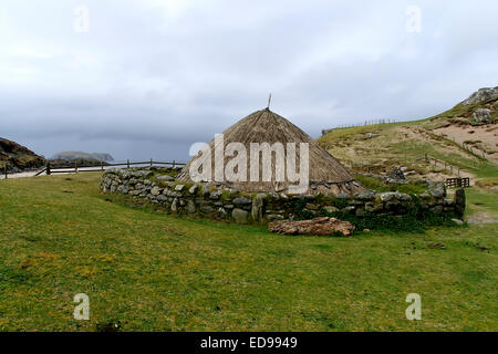 Isle of Lewis, Insel Harris, Berneray, Northa und South Uist, Eriskay, Barra und Vatersay Stockfoto