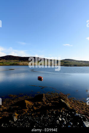 Isle of Lewis, Insel Harris, Berneray, Northa und South Uist, Eriskay, Barra und Vatersay Stockfoto