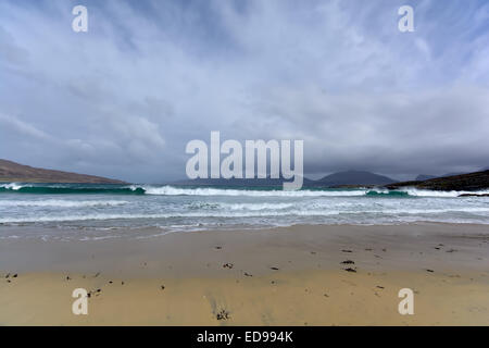 Isle of Lewis, Insel Harris, Berneray, Northa und South Uist, Eriskay, Barra und Vatersay Stockfoto