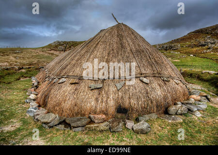 Isle of Lewis, Insel Harris, Berneray, Northa und South Uist, Eriskay, Barra und Vatersay Stockfoto