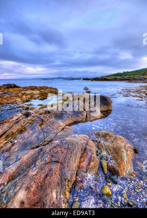 Die Kintyre Küste an der Westküste von Schottland Stockfoto