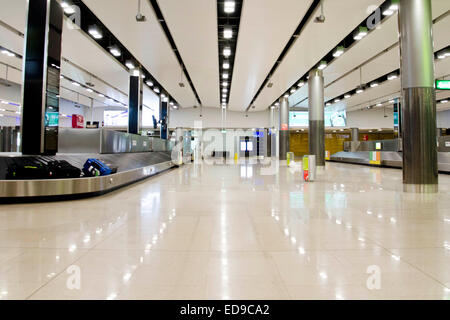 Dublin Flughafen, Terminal 2, Gepäckausgabe Stockfoto