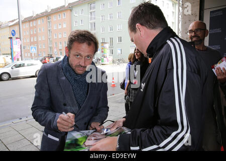 Premiere von Worst Case Szenario bei Arri Kino mit: Samuel Finzi Where: München, wenn: 1. Juli 2014 Stockfoto