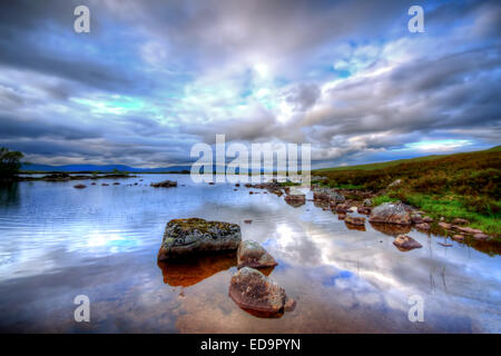 Man keine Achlaise auf Rannoch Moor in den Highlands von Schottland Stockfoto