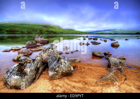 Man keine Achlaise auf Rannoch Moor in den Highlands von Schottland Stockfoto