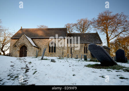 Kirche St. Guthlac, kleine Ponton Stockfoto