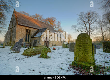 Kirche St. Guthlac, kleine Ponton Stockfoto