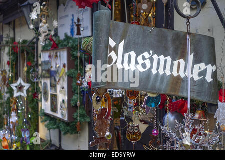 Weihnachtsmarkt Im Nürnberger Handwerkerhof, Nürnberg, Mittelfranken, Bayern, Deutschland, Europa Stockfoto