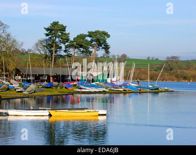 Barnt Green Sailing Club, obere Bittell Reservoir, Cofton Hackett, Worcestershire, England, UK Stockfoto