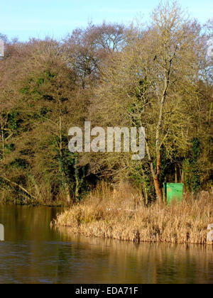 Senken Sie Bittell Reservoir, Barnt Green, Worcestershire, England, UK Stockfoto