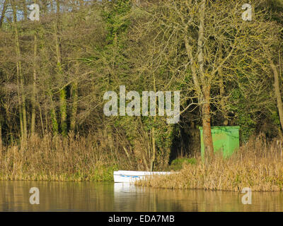 Senken Sie Bittell Reservoir, Barnt Green, Worcestershire, England, UK Stockfoto