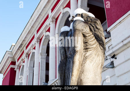 Neoklassischen Baustil Ende 19. Jh., Bulgarien Ruse Stockfoto