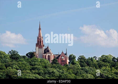 Rochus-Kapelle in der Nähe von Bingen, Rheinland-Pfalz, Deutschland Stockfoto