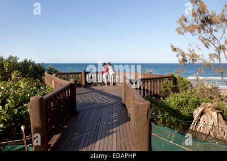 Ansicht in Rainbow Beach, Queensland, Australien Stockfoto