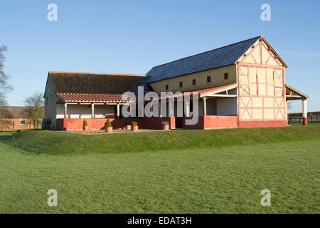 Wroxeter Römervilla Stockfoto