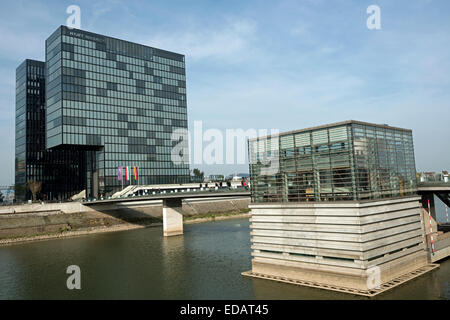 Hyatt Regency Hotel Düsseldorf Stockfoto