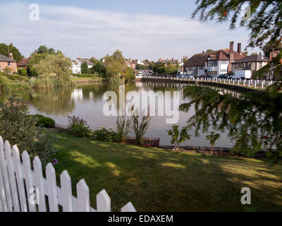 Lindfield Dorfteich in West Sussex Stockfoto