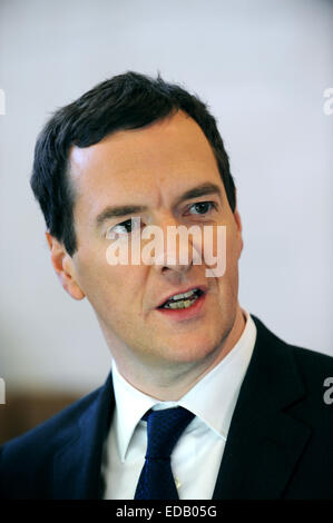 Rt Hon konservative MP für Tatton und Schatzkanzler George Osborne. Stockfoto