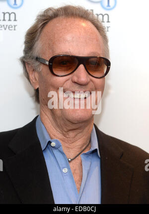 Peter Fonda in der BFI South Bank sprechen über den Film "Easy Rider" Featuring: Peter Fonda wo: London, Vereinigtes Königreich bei: 2. Juli 2014 Stockfoto