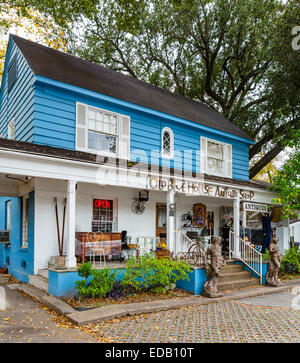 Alten Antiquitätengeschäft in auf Westheimer Road in den Montrose Bezirk von Houston, Texas, USA Stockfoto