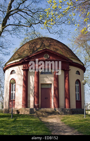 Europa, Deutschland, Mecklenburg-Western Pomerania Hohenzieritz, Hohenzieritz Schloss, Schlosskapelle Stockfoto