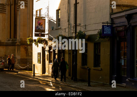 Saracens Head Tavern in Bath Somerset Großbritannien. Die älteste Kneipe in der Stadt. Stockfoto