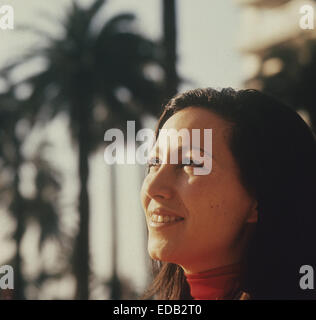 JULIE FELIX Promotional Foto des US-Folk-Sänger über 1967 Stockfoto