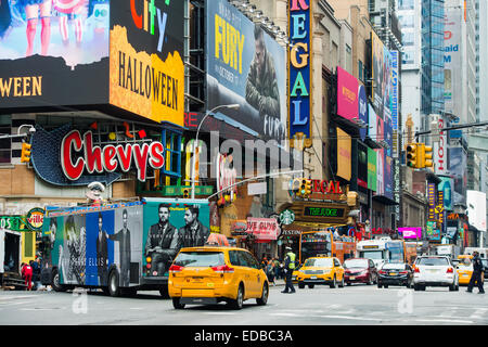 Times Square, Manhattan, New York City, New York, Vereinigte Staaten von Amerika Stockfoto