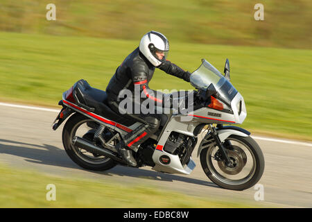 Yamaha XJ 650 F, fahren Stockfoto