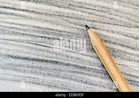 Grob strukturierten Hintergrund mit einem Bleistift gezeichnet Stockfoto