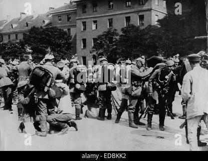 Westfront 14, Deutschland - Frankreich. Stockfoto