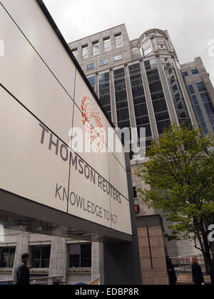 Thomson Reuters Gebäude in London. Stockfoto