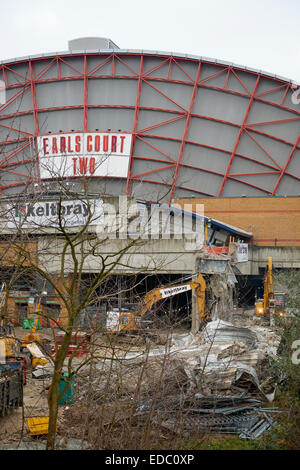 Earls Court zwei, London, UK. 5. Januar 2015. Earls Court Abriss Credit: Nando Machado/Alamy Live News Stockfoto