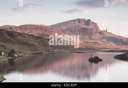 Loch Fada in der Nähe von Portree Skye Stockfoto