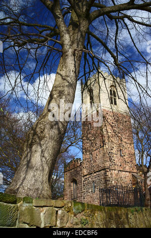 UK, South Yorkshire, Treeton, Kirche St. Helens Stockfoto