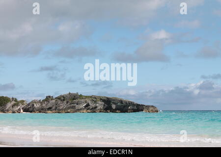 Horseshoe Bay Beach - Bermuda Stockfoto