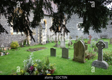 Marlow (historisch große Marlow oder Chipping Marlow) ist eine Stadt Andcivil Gemeinde Gerichtsbezirks Wycombe in South Buckinghamshire Stockfoto