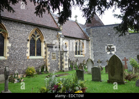 Marlow (historisch große Marlow oder Chipping Marlow) ist eine Stadt Andcivil Gemeinde Gerichtsbezirks Wycombe in South Buckinghamshire Stockfoto