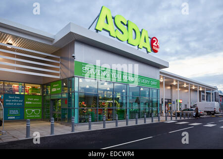 ASDA Chester Greyhound Park Superstore Greyhound Retail Park, Greyhound Straße Chester Stockfoto